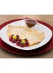 Sweet Crepe With Berries And Chocolate Sauce
